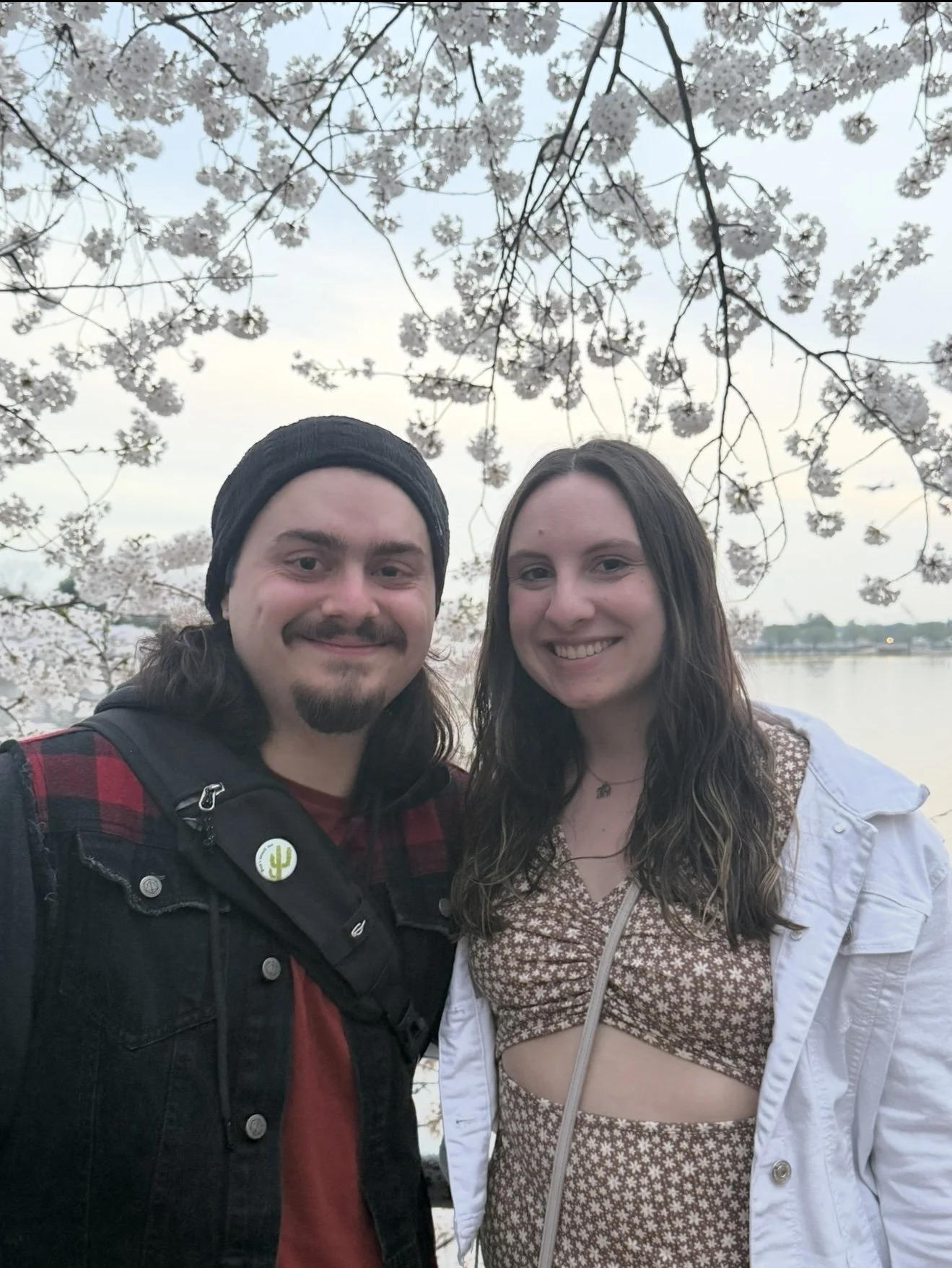 Bethany and Jason of Doo Diligence outdoors in New Jersey